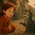 Cukor a beszeleo macska Meselek Neked